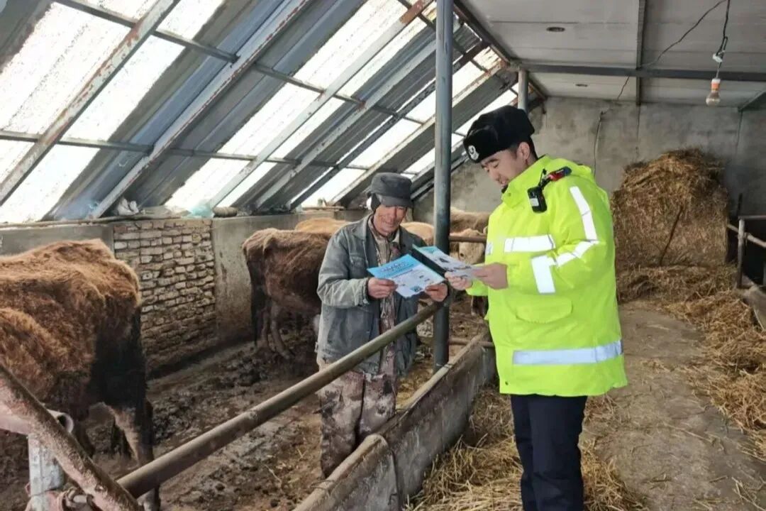 偏远牧区交通安全宣传_春季交通安全专项整治_违章高发人群引导